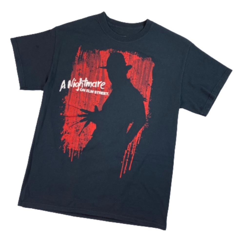 Y2k Nightmare on Elm St Freddy Blood T Shirt Med